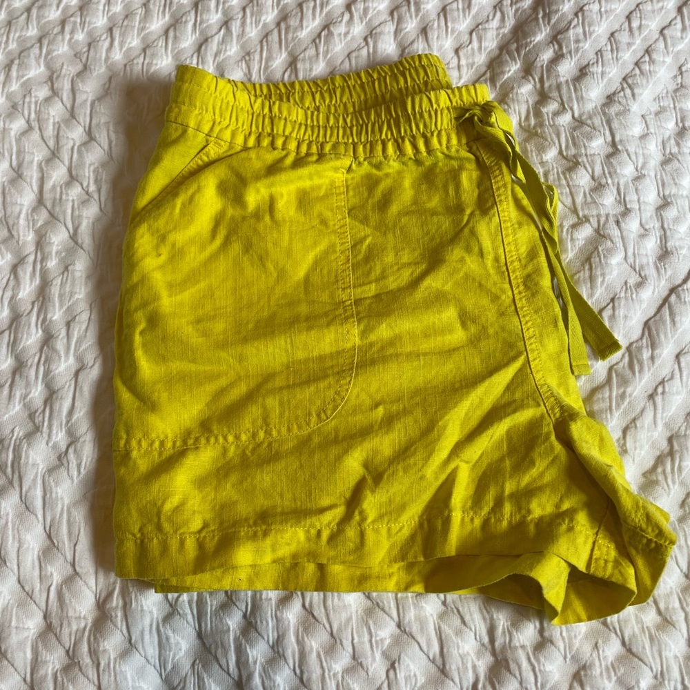 J. Crew Yellow Women's Shorts